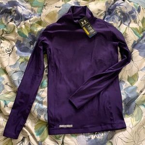 NWT Under Armour ColdGear Purple Long Sleeve | M